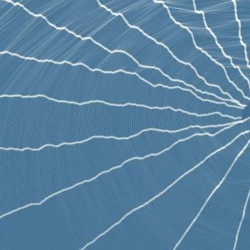 3d abstract background. Technology vector illustration Stock Illustration