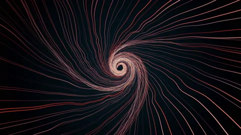 3d abstract background, tunnel, lines, virtual reality, speed of light, space Stock Footage 147888055