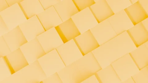 3d abstract background white wall cubes animation. Computer rendering shapes foo Stock Footage 105571062