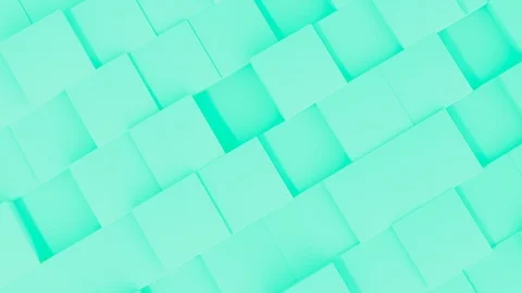 3d abstract background white wall cubes animation. Computer rendering shapes foo Stock Footage 105571434