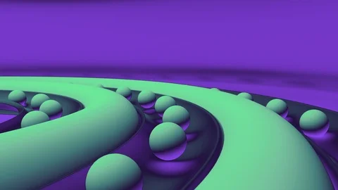 3d abstract balls Stock Footage 89392085