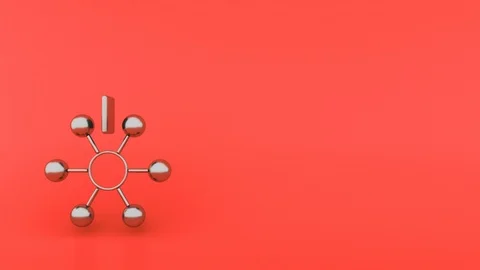 3d abstract balls Stock Footage 89700919