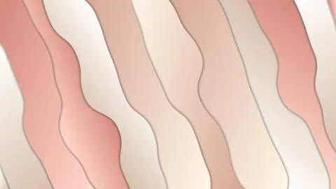 3D abstract blue wave background with paper cut shapes. Vector design layout for Stock Illustration