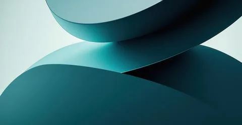 3D Abstract Business Background Stock Illustration