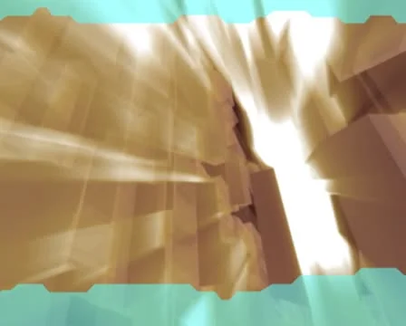 3D Abstract Busy Blocks Loop Stock Footage 8944805