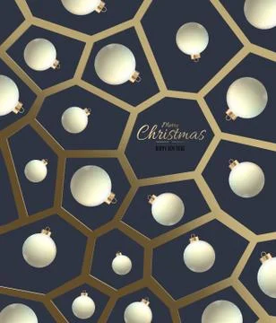 3D abstract Christmas background Stock Illustration