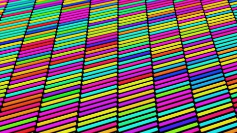 3d abstract creative festive background with looping flowing animation Stock Footage 145514852