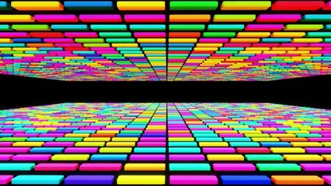 3d abstract creative festive background with looping flowing animation Stock Footage 145514911