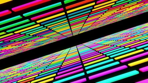 3d abstract creative festive background with looping flowing animation Stock Footage 159096938