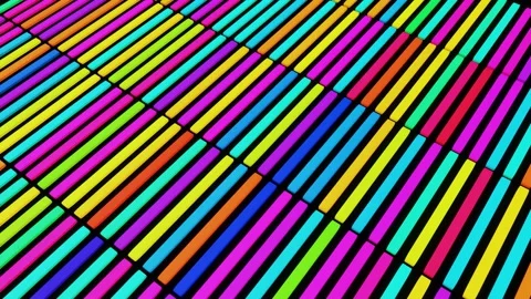 3d abstract creative festive background with looping flowing animation Stock Footage 159768390