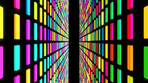 3d abstract creative festive background with looping flowing animation Stock Footage 275012364