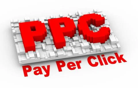 3d abstract cube design of ppc Stock Illustration