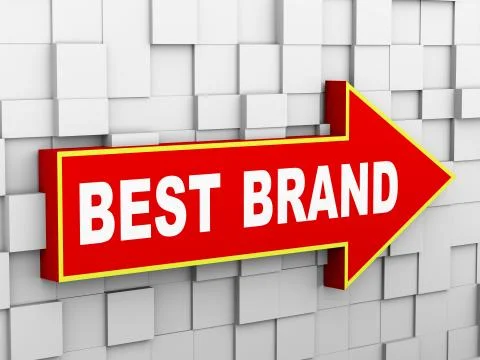 3d abstract cube wall arrow - best brand Stock Illustration