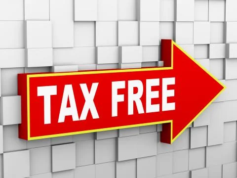 3d abstract cube wall arrow - tax free Stock Illustration