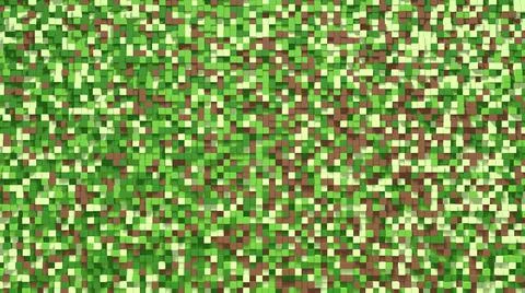 3D Abstract cubes. Geometric mosaic waves pattern. Construction of hills land 스톡 일러스트