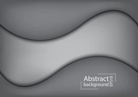 3d abstract curve overlap on white background Stock Illustration