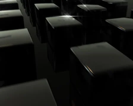 3D Abstract Dark Traffic Loop Stock Footage 8944911