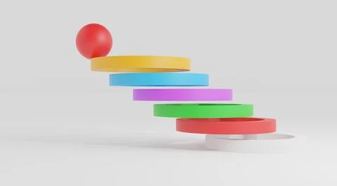 3d Abstract Design, modern background design with geometric shapes Stock Illustration