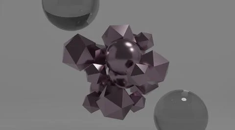 3d Abstract Design, modern background design with geometric shapes Stock Illustration