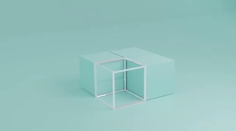 3d Abstract Design, modern background design with geometric shapes Stock Illustration