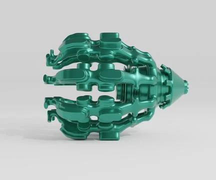 3d Abstract Design, modern background design with geometric shapes Stock Illustration