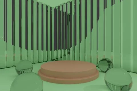 3d Abstract Design, modern background design with geometric shapes Stock Illustration