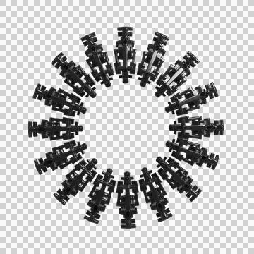 3d Abstract Design, modern background design with geometric shapes Stock Illustration