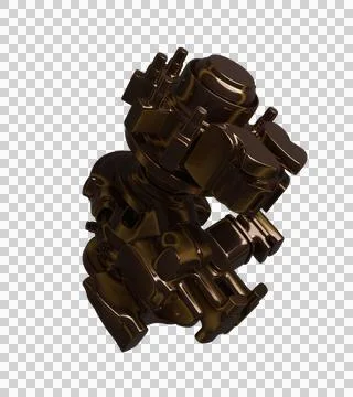 3d Abstract Design, modern background design with geometric shapes Stock Illustration