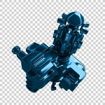 3d Abstract Design, modern background design with geometric shapes Stock Illustration