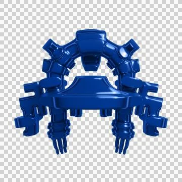 3d Abstract Design, modern background design with geometric shapes Stock Illustration