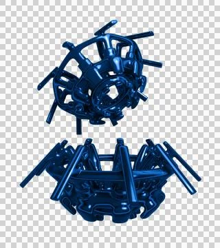 3d Abstract Design, modern background design with geometric shapes Stock Illustration