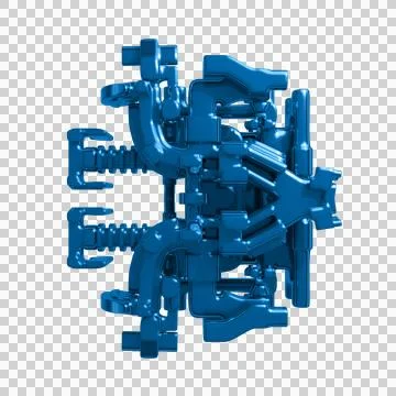 3d Abstract Design, modern background design with geometric shapes Stockillustratie
