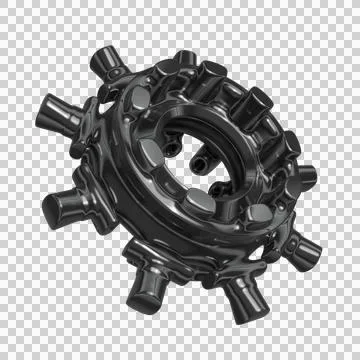 3d Abstract Design, modern background design with geometric shapes Stock Illustration