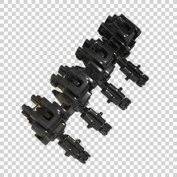 3d Abstract Design, modern background design with geometric shapes Stock Illustration