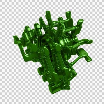 3d Abstract Design, modern background design with geometric shapes Stock Illustration