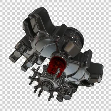 3d Abstract Design, modern background design with geometric shapes Stock Illustration