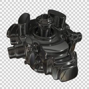 3d Abstract Design, modern background design with geometric shapes Stock Illustration