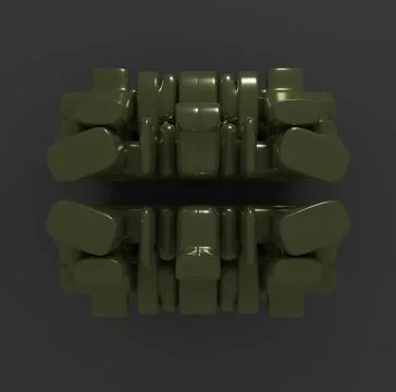 3d Abstract Design, modern background design with geometric shapes Stock Illustration