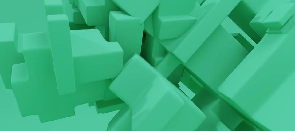 3d Abstract Design, modern background design with geometric shapes Stock Illustration