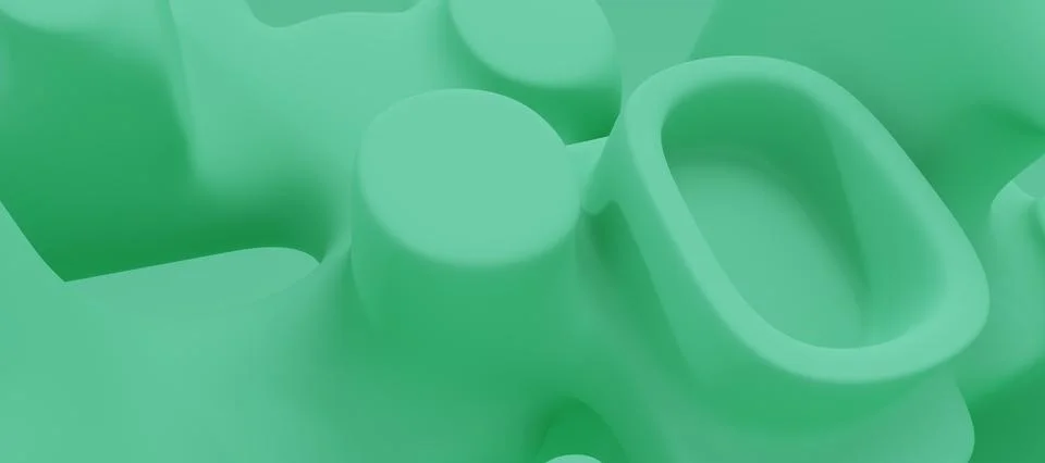 3d Abstract Design, modern background design with geometric shapes Stock Illustration