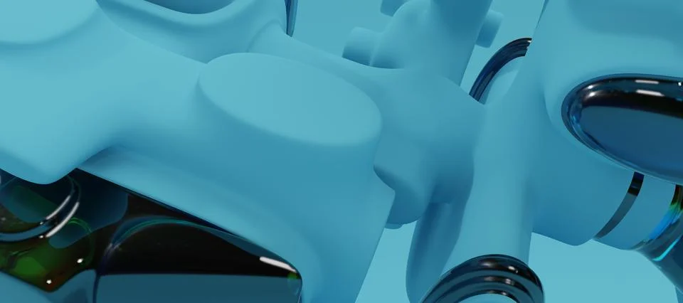 3d Abstract Design, modern background design with geometric shapes Stock Illustration