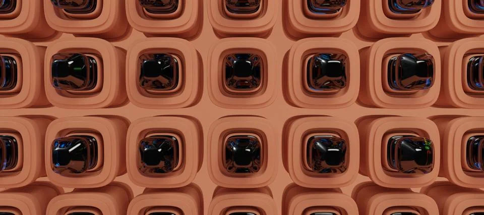 3d Abstract Design, modern background design with geometric shapes Stockillustratie
