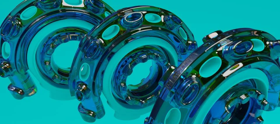 3d Abstract Design, modern background design with geometric shapes Stock Illustration