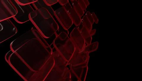 3d Abstract Design, modern background design with geometric shapes Stock Illustration