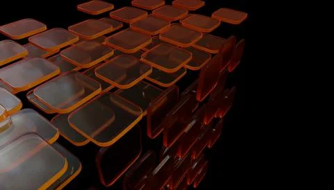 3d Abstract Design, modern background design with geometric shapes Stock Illustration