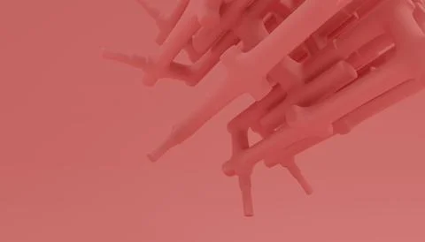 3d Abstract Design, modern background design with geometric shapes Stockillustratie