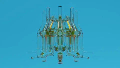 3d Abstract Design, modern background design with geometric shapes Stock Illustration