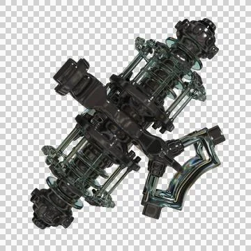 3d Abstract Design, modern background design with geometric shapes Stock Illustration