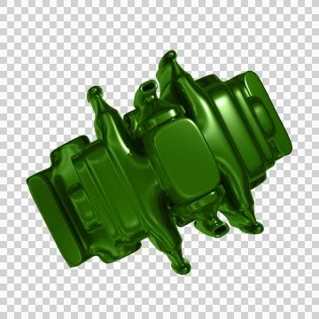 3d Abstract Design, modern background design with geometric shapes Stock Illustration