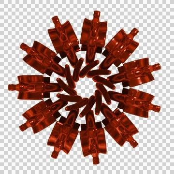 3d Abstract Design, modern background design with geometric shapes Stock Illustration